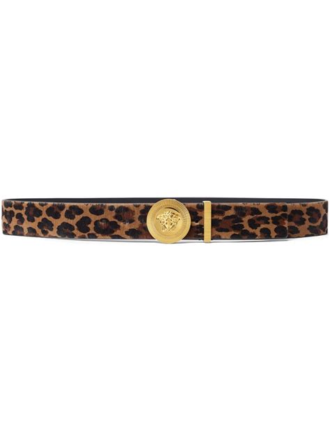 Versace Medusa Biggie leopard